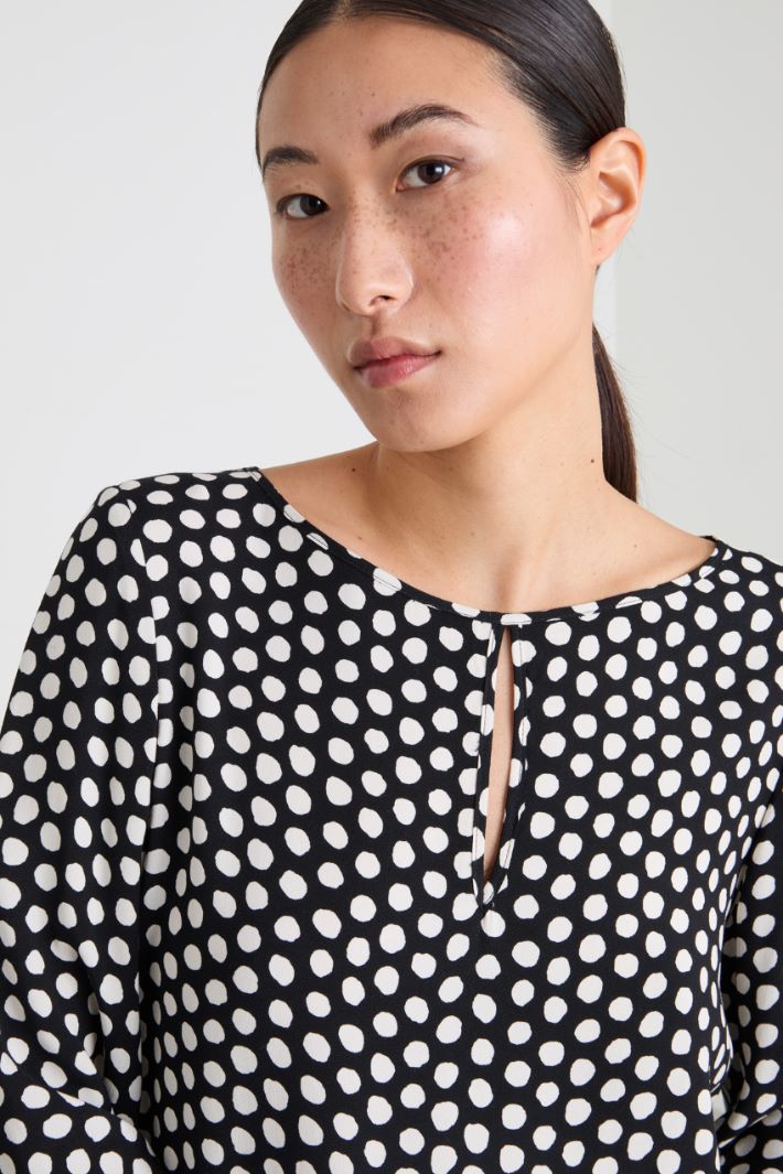 Blusa in viscosa Intrend - 4