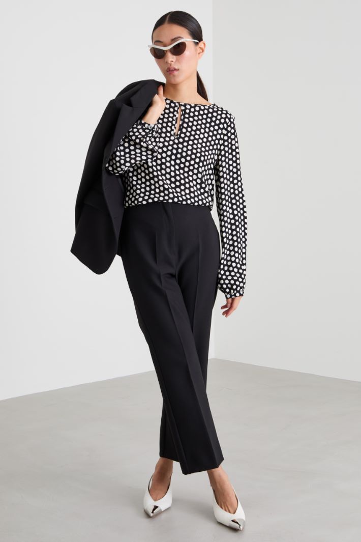Blusa in viscosa Intrend - 3