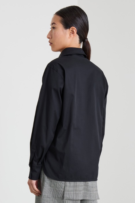 Casacca in twill di cotone