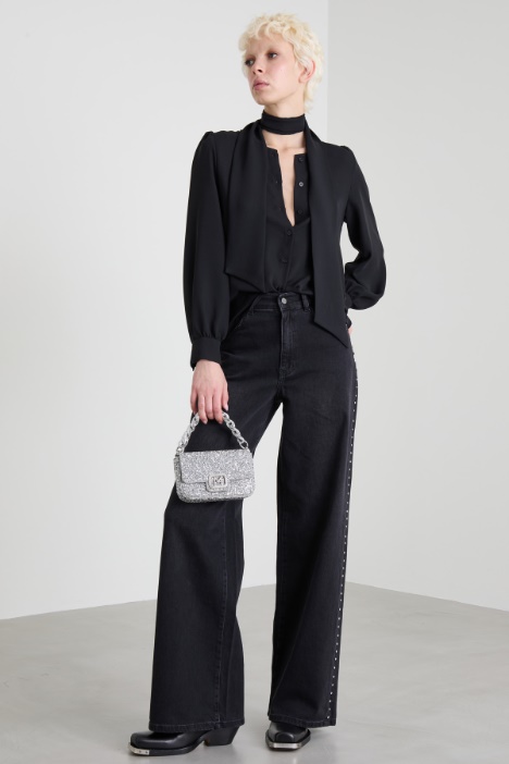 Tie-collar blouse Intrend