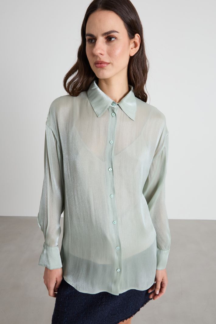 Crepon shirt Intrend - 4