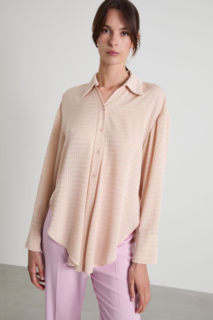 Fluid fabric shirt Intrend - 5