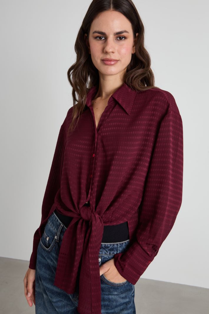Fluid fabric shirt Intrend - 4