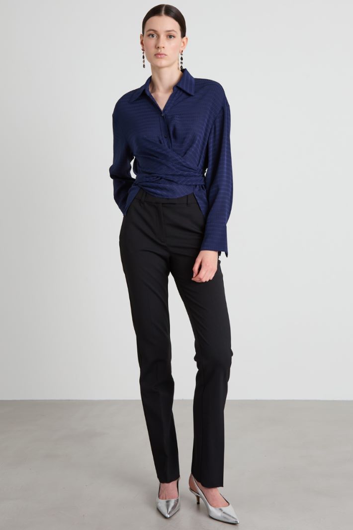 Fluid fabric shirt Intrend - 3