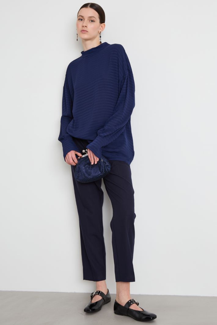 Fluid fabric blouse Intrend - 3