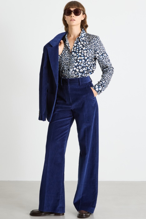 Patterned twill shirt Intrend