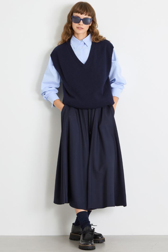 Boxy poplin shirt Intrend