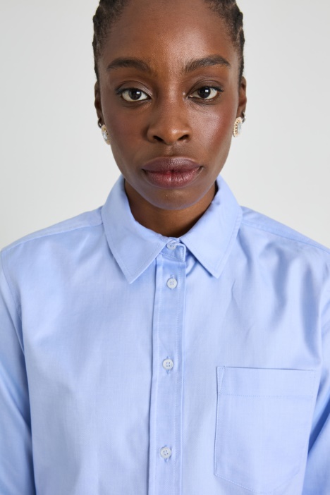 Camicia in oxford di cotone