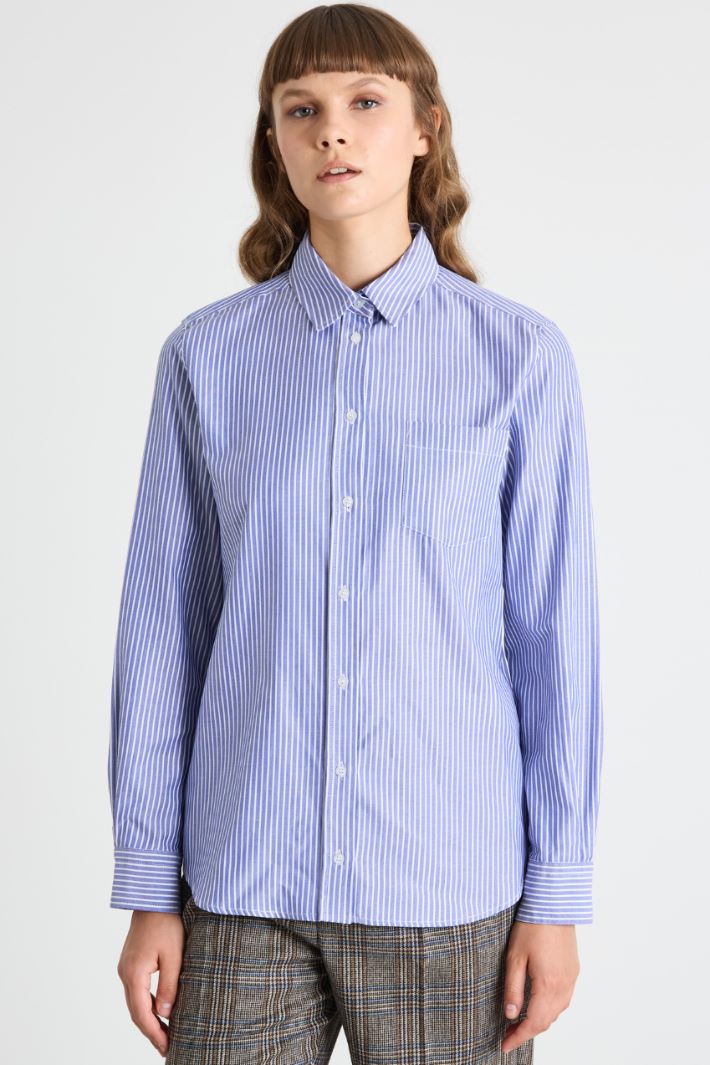 Shirt in Oxford fabric Intrend - 2
