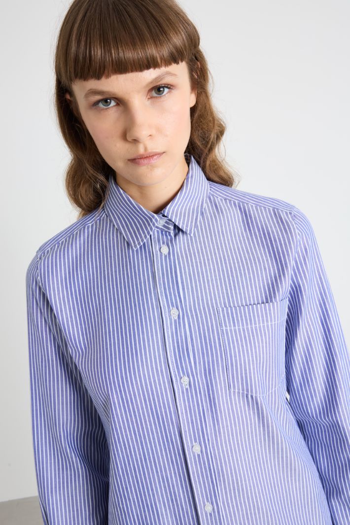 Shirt in Oxford fabric Intrend - 3
