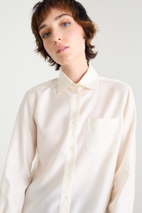 Camicia in popeline di cotone