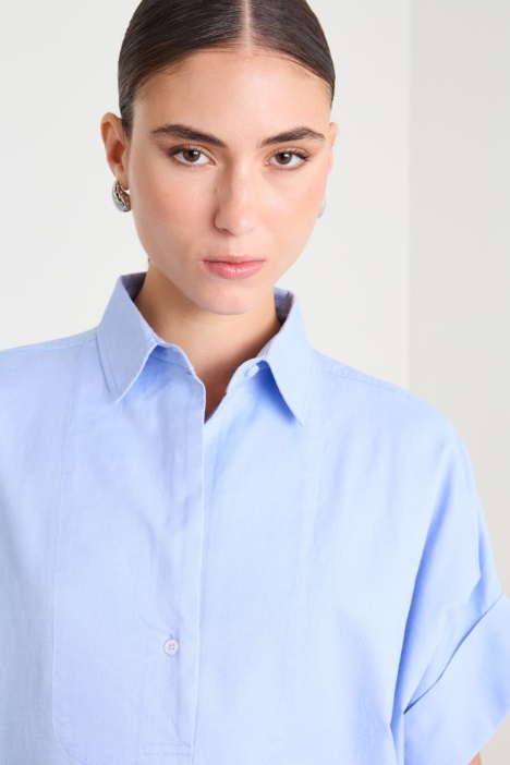 Camicia in oxford di cotone