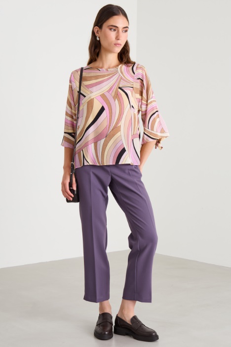 Crépe de chine blouse Intrend