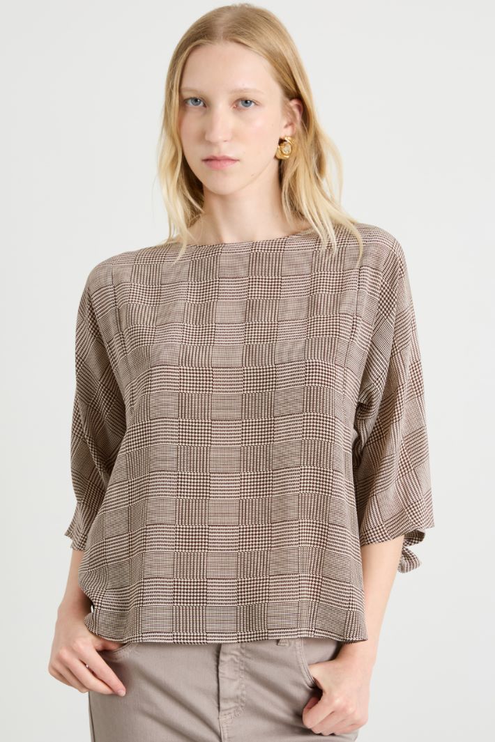 Crepe de chine blouse Intrend