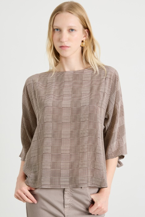 Crepe de chine blouse Intrend