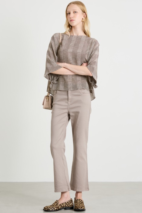 Crepe de chine blouse Intrend