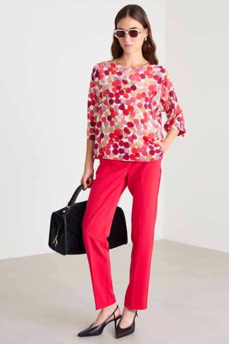 Crepe de chine blouse Intrend