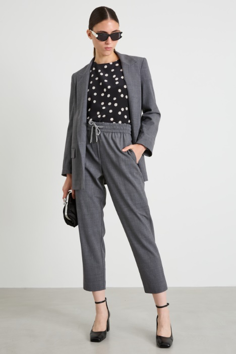 Crepe de chine blouse Intrend