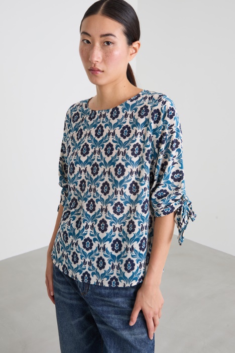 Crépe de chine blouse Intrend