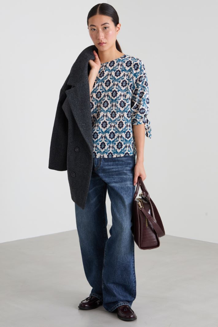 Crépe de chine blouse Intrend - 3