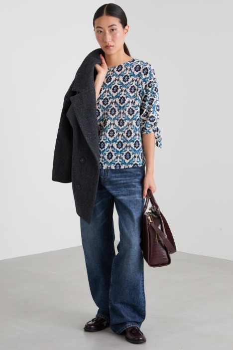Crépe de chine blouse Intrend