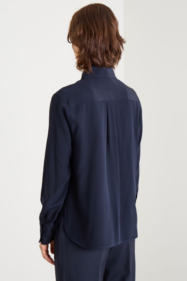 Crépe de chine shirt Intrend - 4