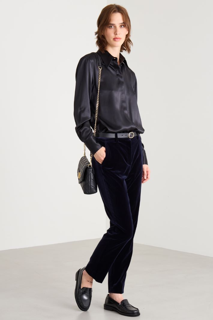 Crépe de chine shirt Intrend