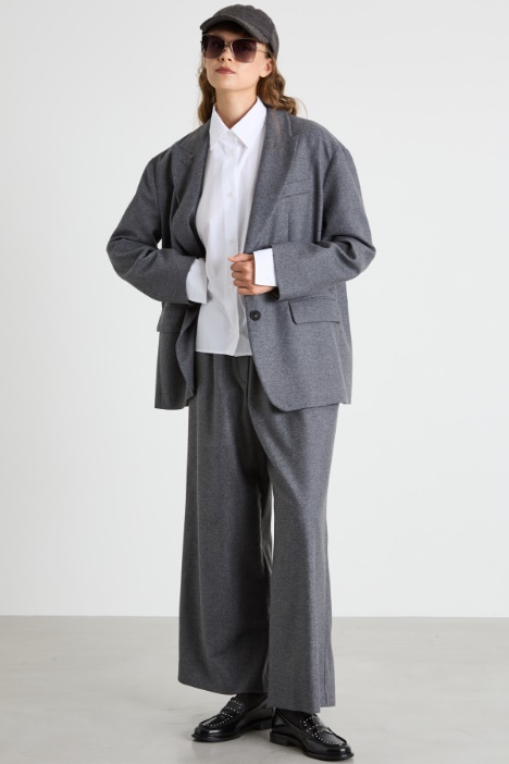 Boxy poplin shirt Intrend
