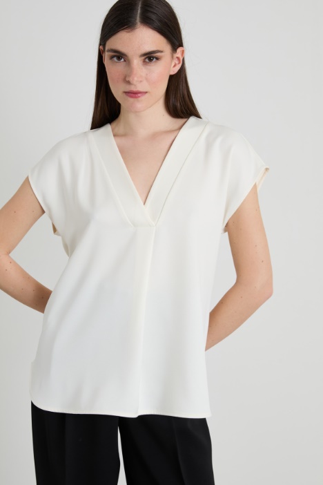 Blusa in raso