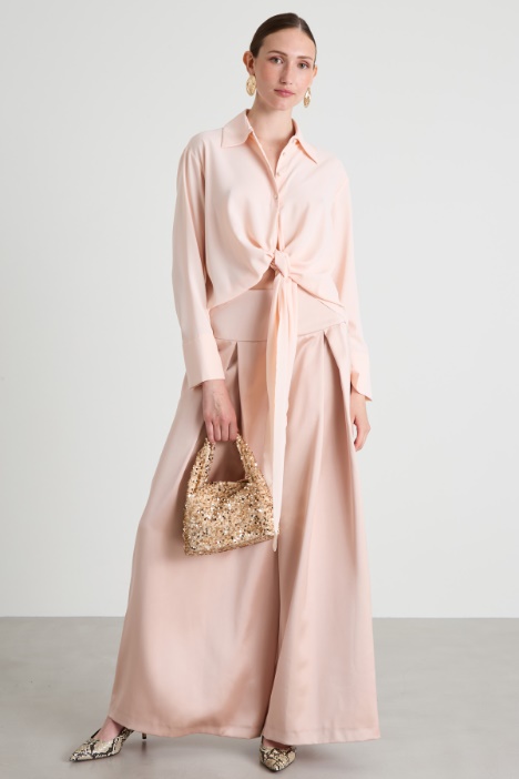Wide pleated trousers Intrend