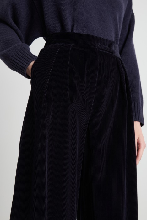 Pantaloni in velluto a coste