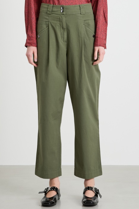 Pantaloni baggy in cotone