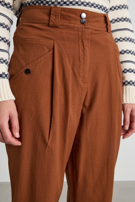 Pantaloni baggy in cotone