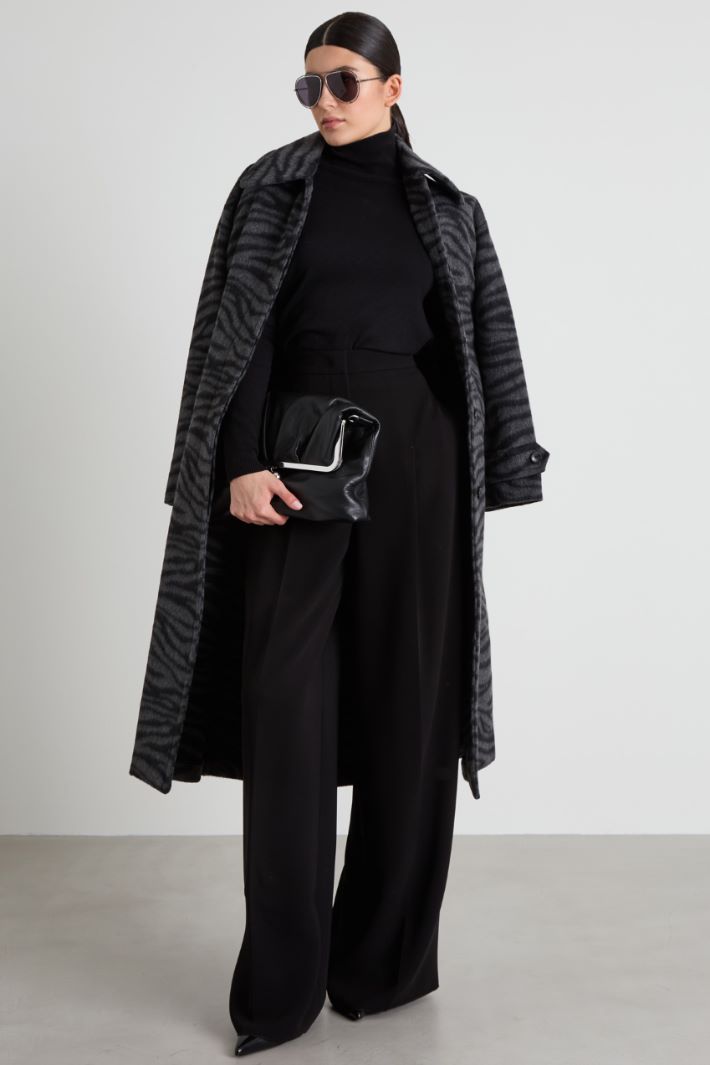 Pantalone largo in cady Intrend