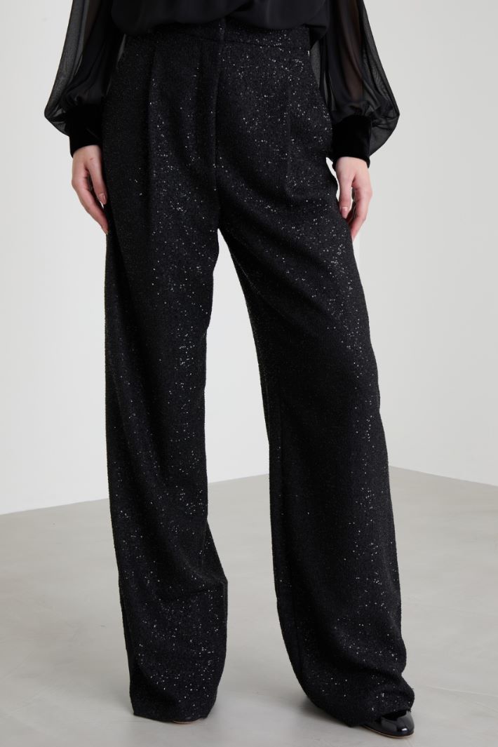 Sequinned trousers Intrend - 2