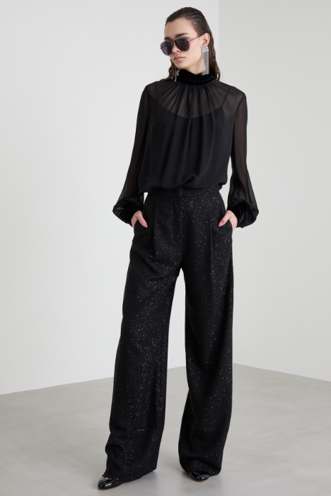 Sequinned trousers Intrend