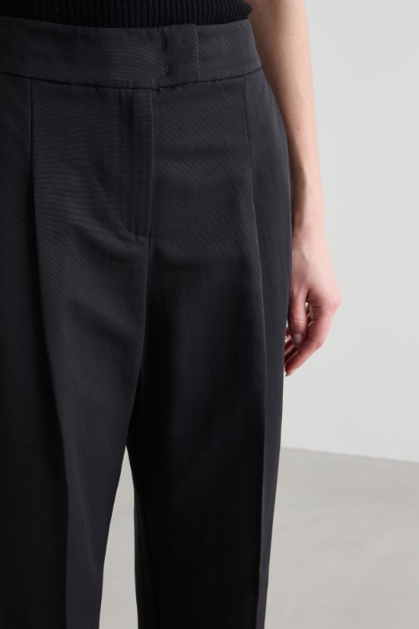 Pantaloni in faille