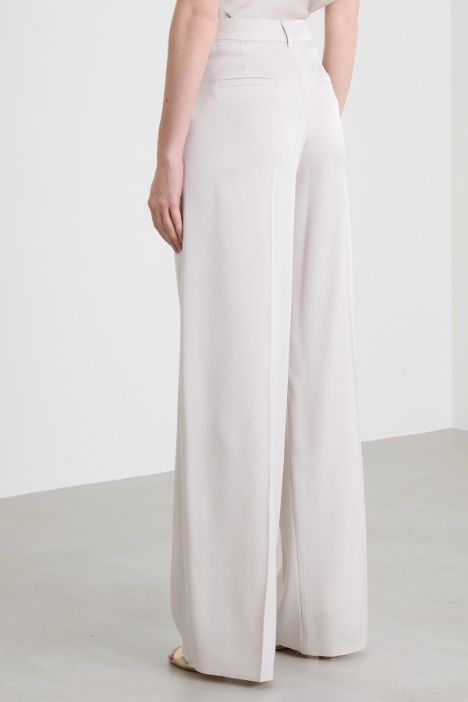 Flared trousers with pleat Intrend - 2