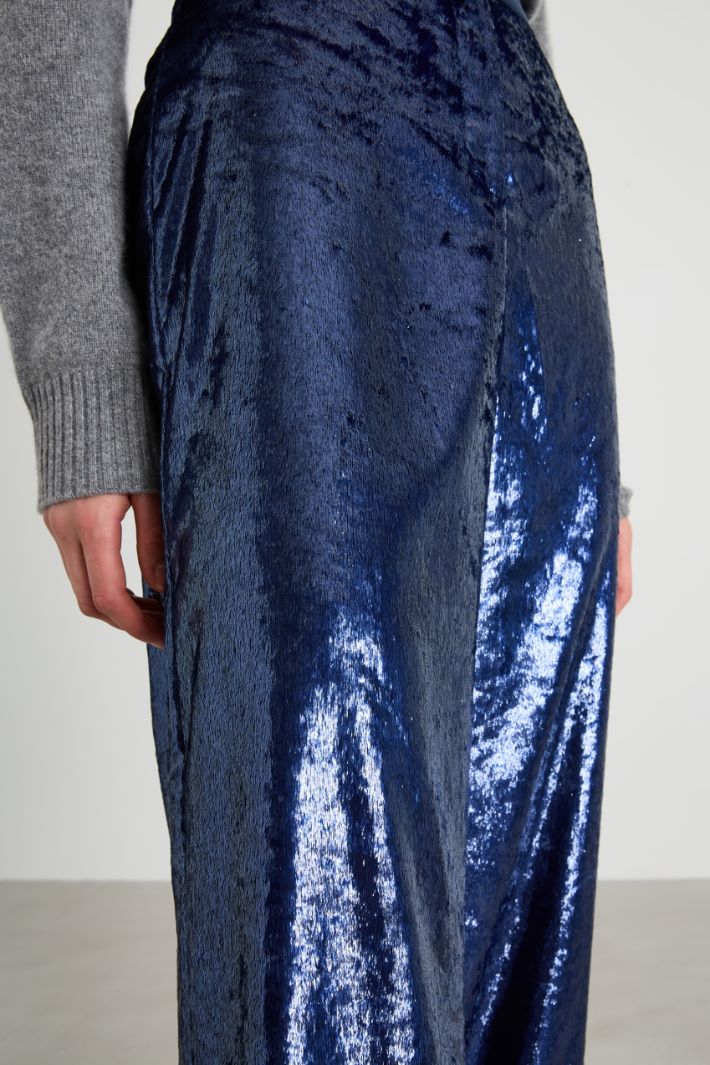Pantalones con efecto laminado Intrend - 4