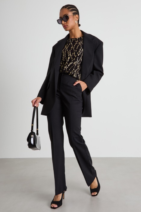 Wool twill trousers Intrend