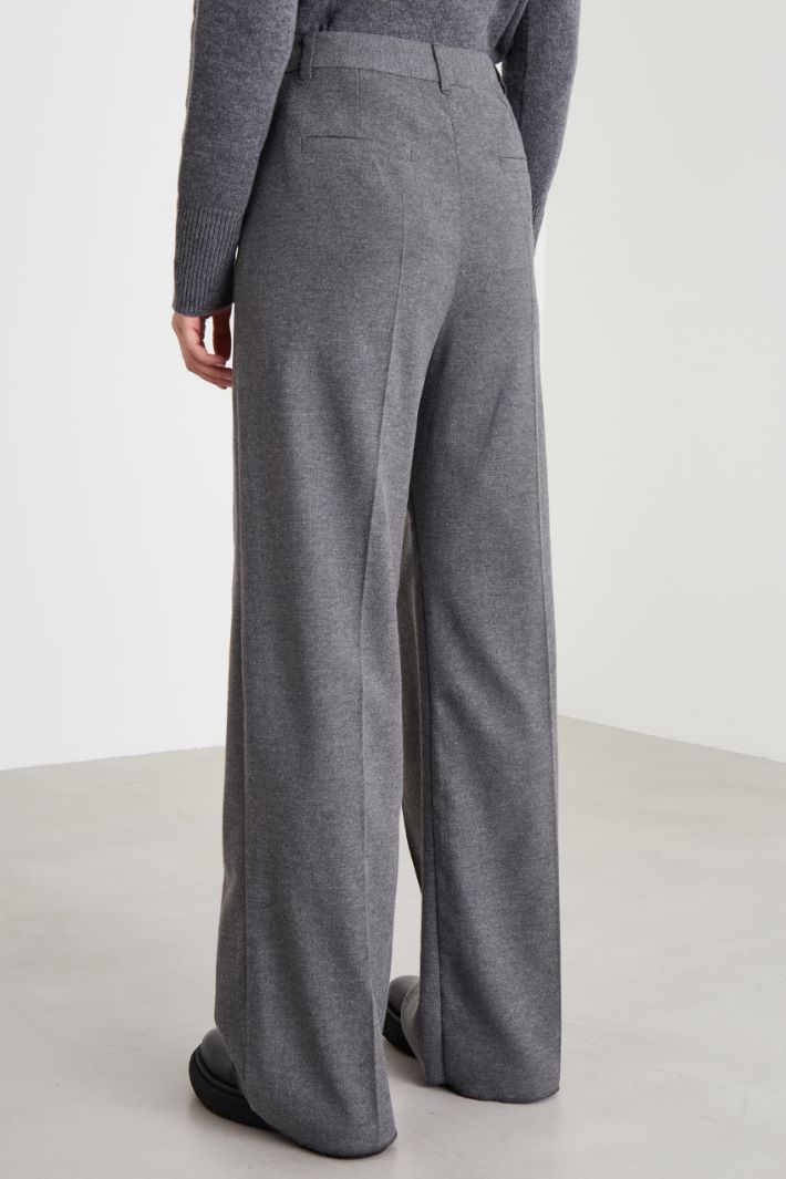 Flannel trousers Intrend - 4