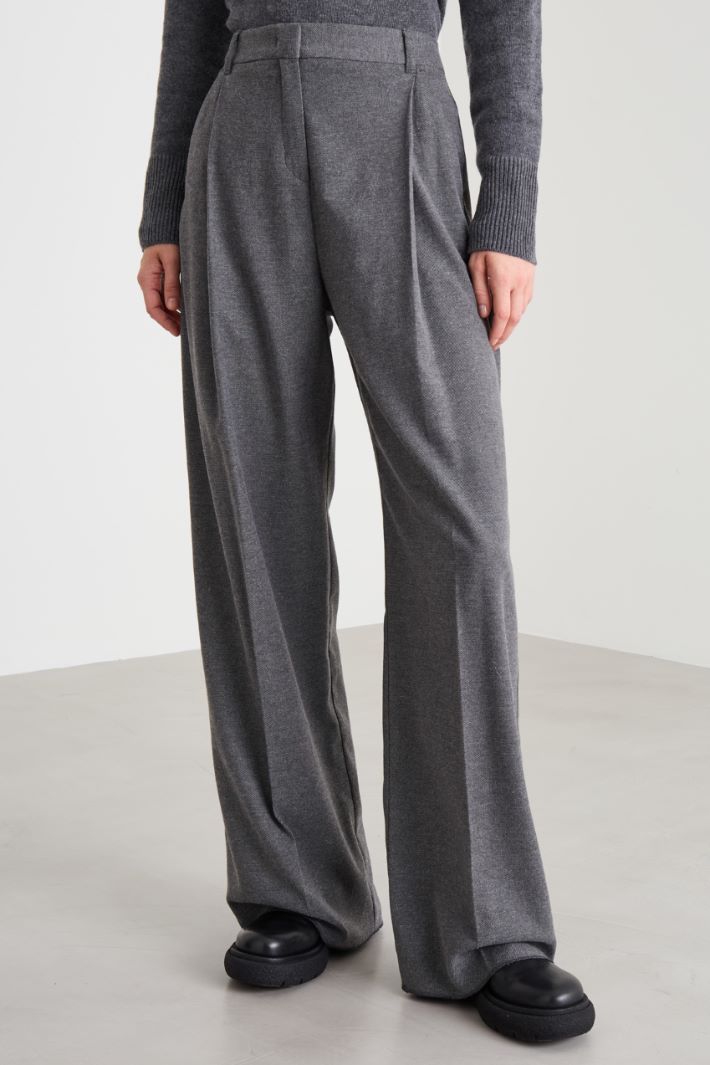 Flannel trousers Intrend - 2