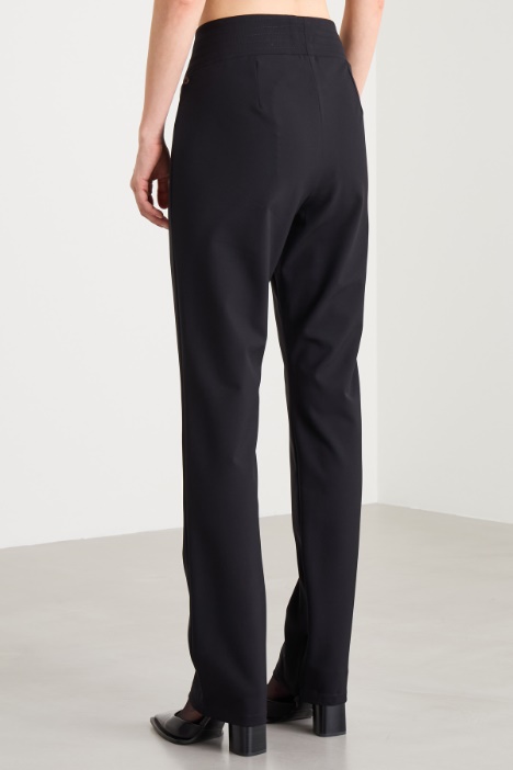 Pantaloni slim in tessuto tecnico