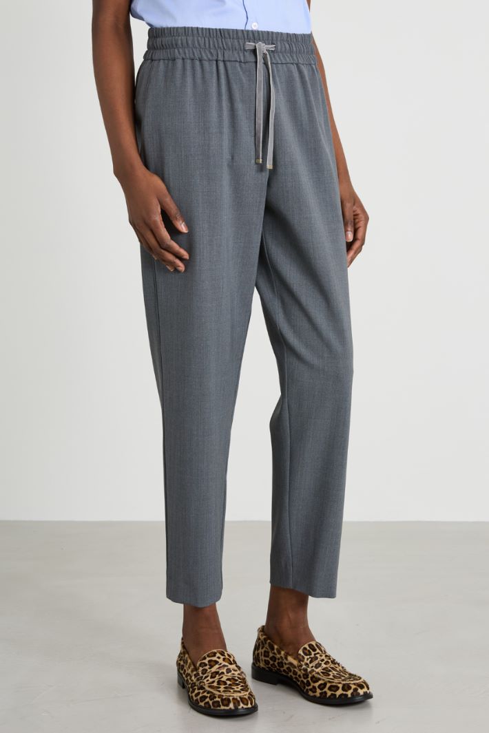 Wool baggy trousers Intrend - 2