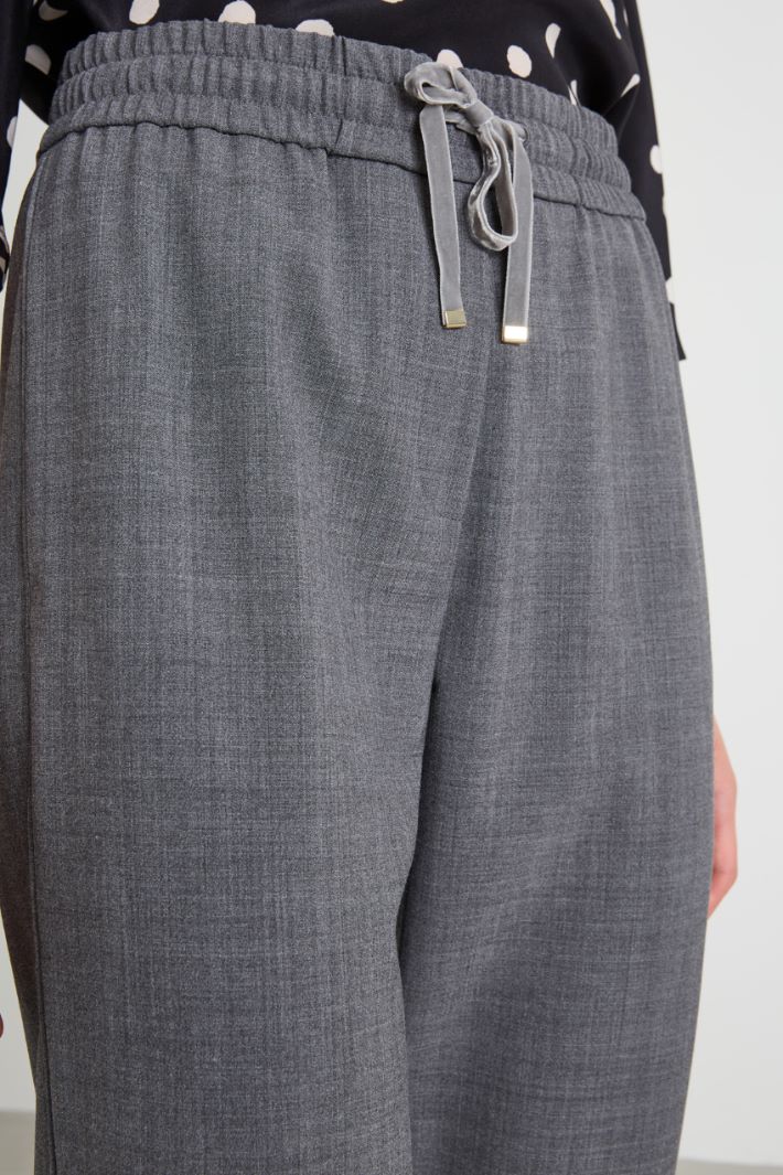 Wool baggy trousers Intrend - 4