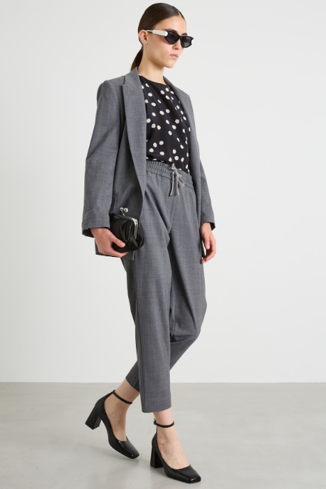 Wool baggy trousers Intrend