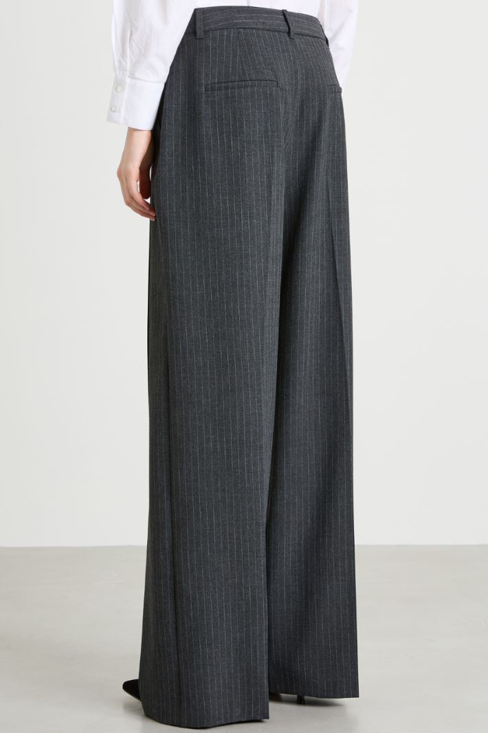Pinstriped trousers Intrend - 3