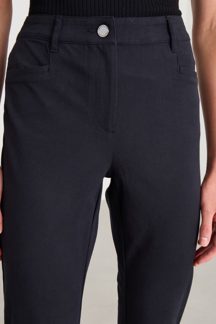 Slim cotton trousers Intrend - 4