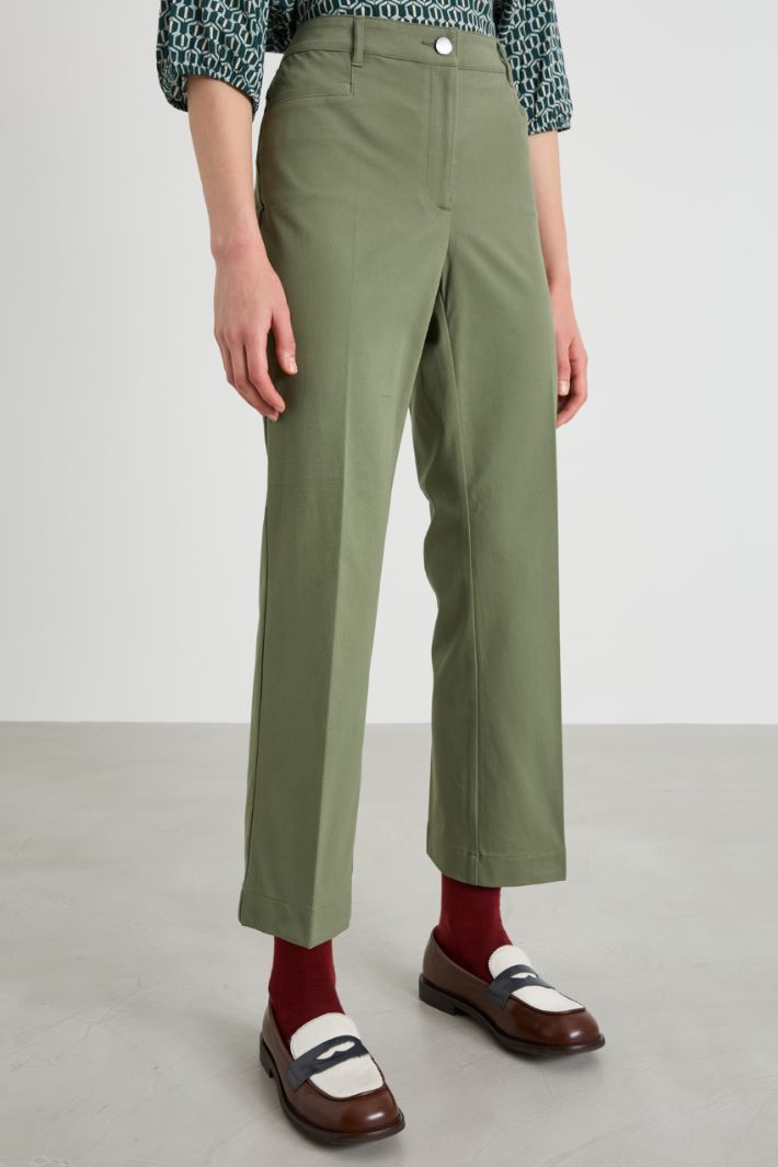 Twill trousers Intrend - 2