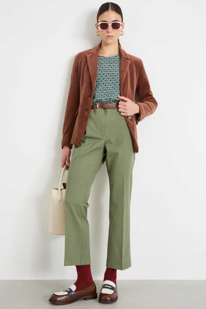 Twill trousers Intrend